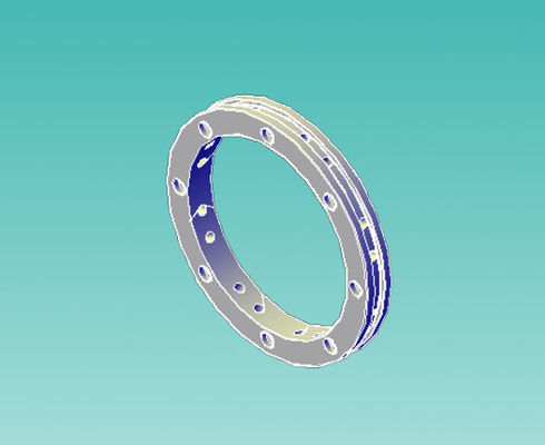 H240 Bearing Box Parts Of TlT Axial Fan Shrink Ring 500*60mm Abrasion Proof